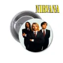 Nirvana Pin-back Button (07)