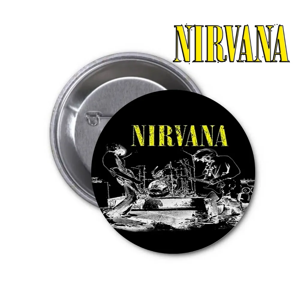 Значок Nirvana (09) (25мм)