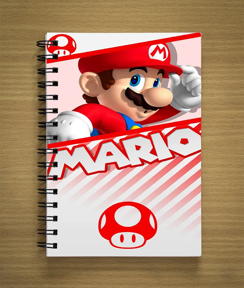 Mario Bros | Mario and Luigi Print Notebook (02)