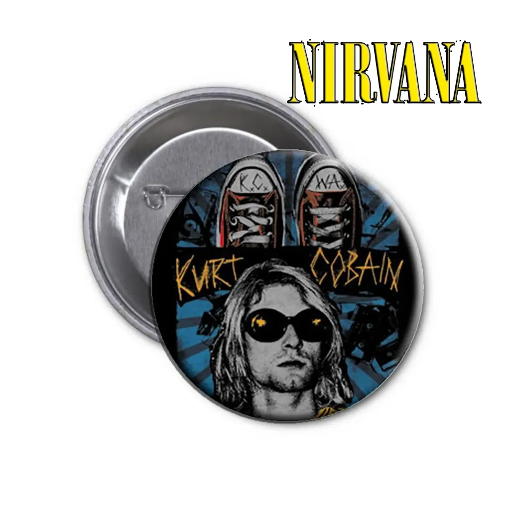 Значок Nirvana (18) (25мм)