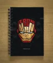 Iron Man Print Notebook (01)